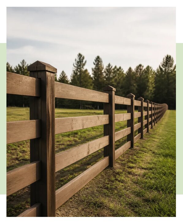 Забор ранчо деревянный в Кызыле по цене от 4667 р. | ЗаборЭксеперт-Кзл